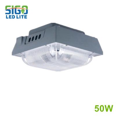 Lumière d'auvent de 50-100W IP65 LED pour la station service
