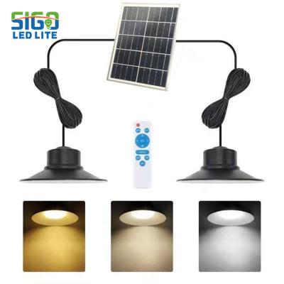 Solar Pendant Light with Remote Controller